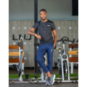 Men Pants - T-Shirt(Blue-Black) (Copy)